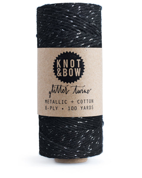 Jumbo Glitter Twine – Knot & Bow