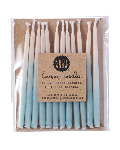 Ombré Beeswax Party Candles – Knot & Bow