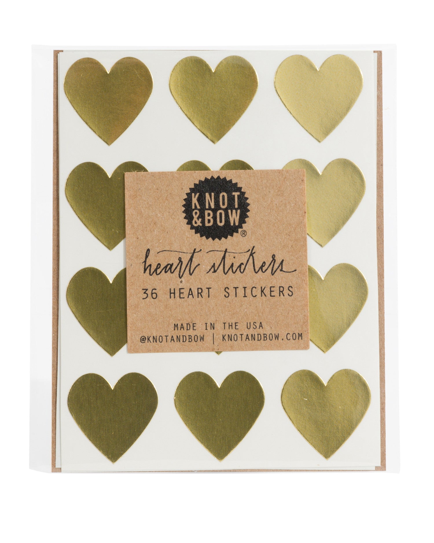 Set Of Mini Heart Stickers By leonora hammond